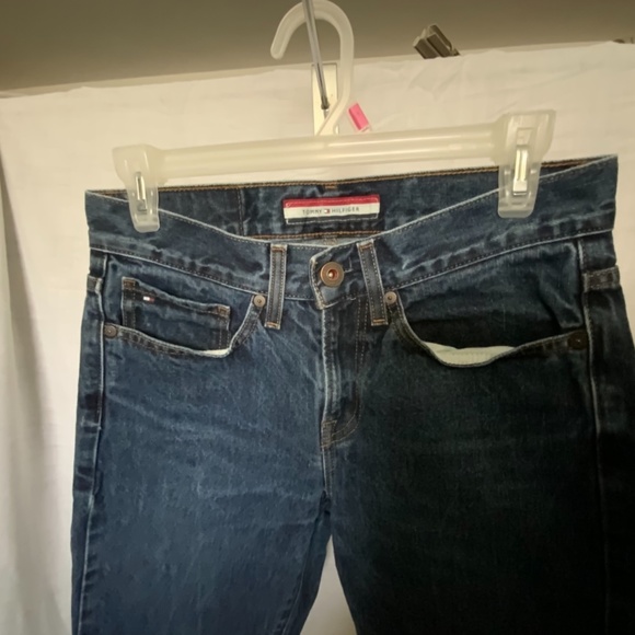 Tommy Hilfiger Slim Straight Leg 100% Cotton Denim Jeans (28x32) - Picture 2 of 6